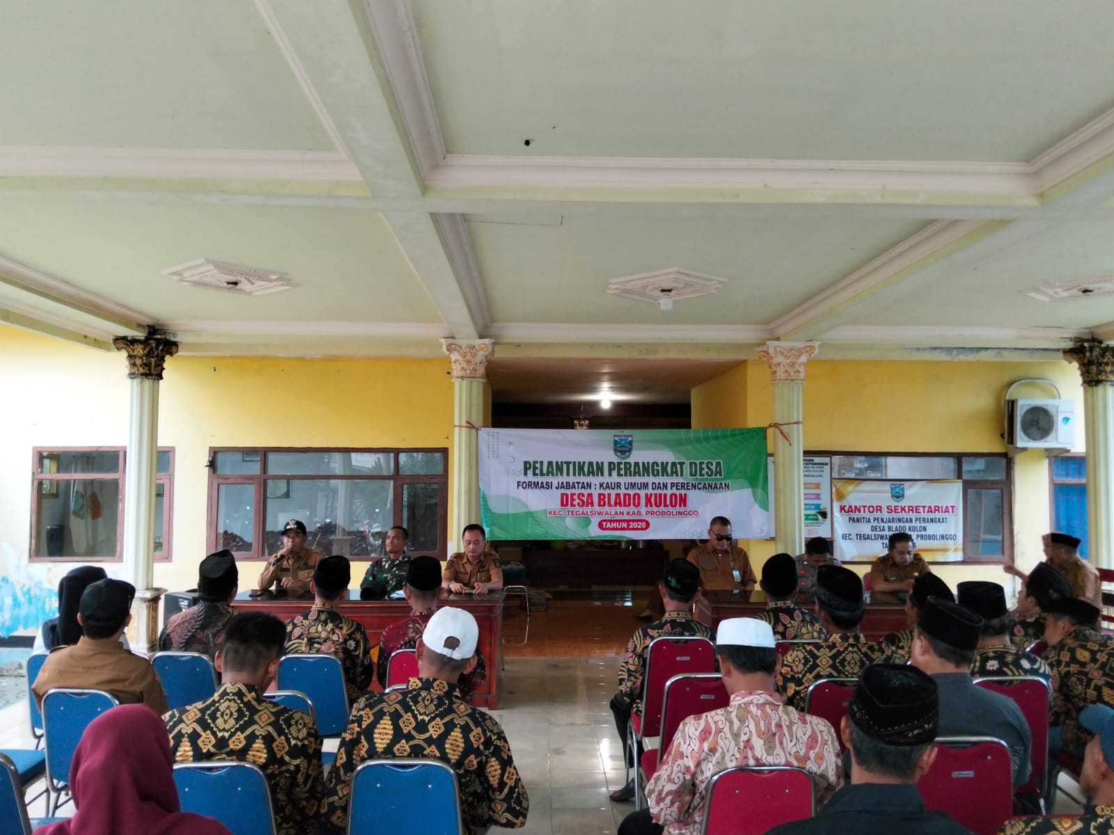 Rekrutmen Perangkat Desa Blado Kulon Tahun 2026 Berjalan Lancar dan Transparan